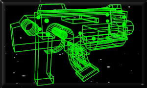 Wireframe Boltgun